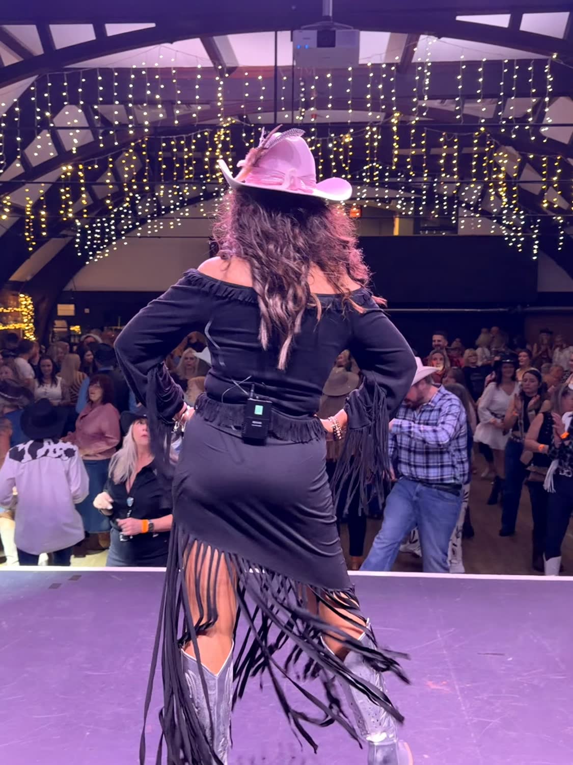 Line dancing class