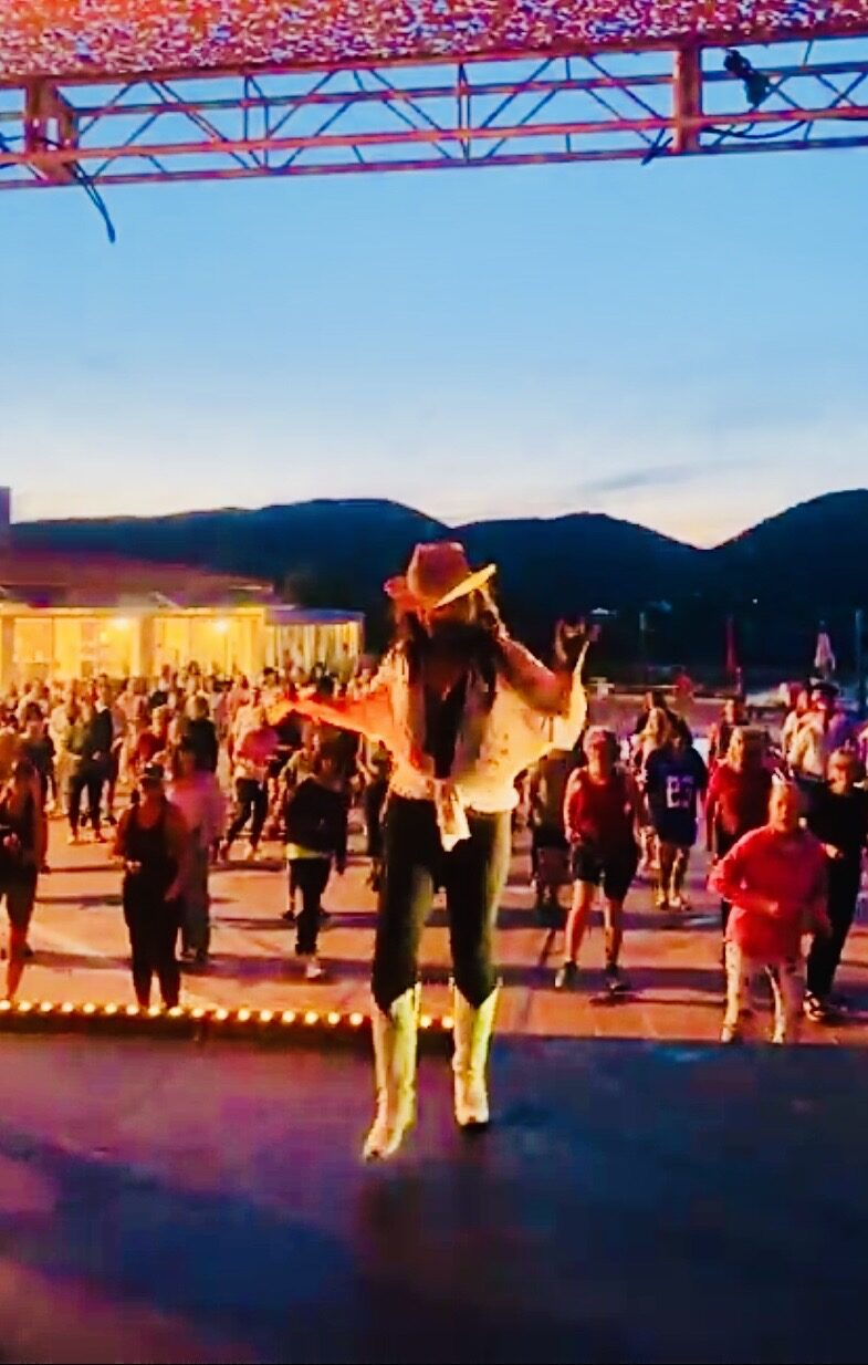 Line dancing class