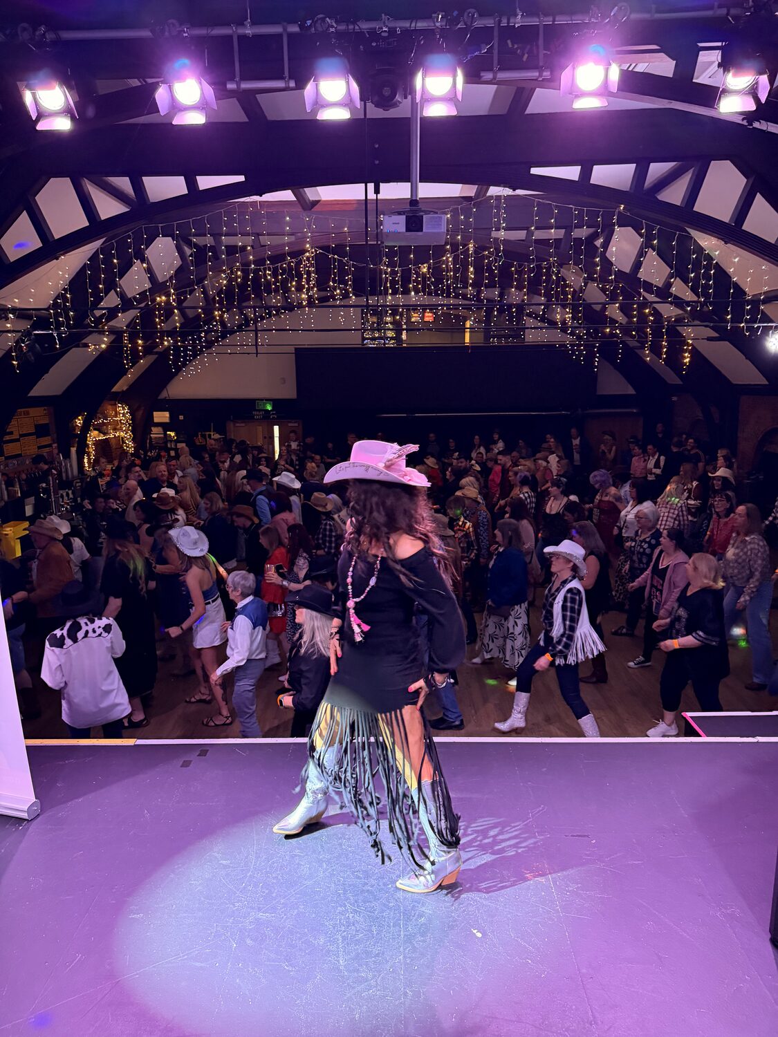 Line dancing class