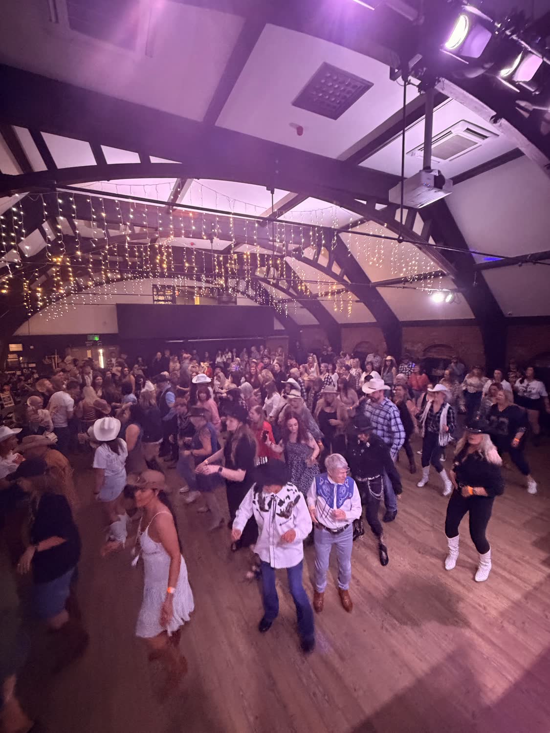 Line dancing class