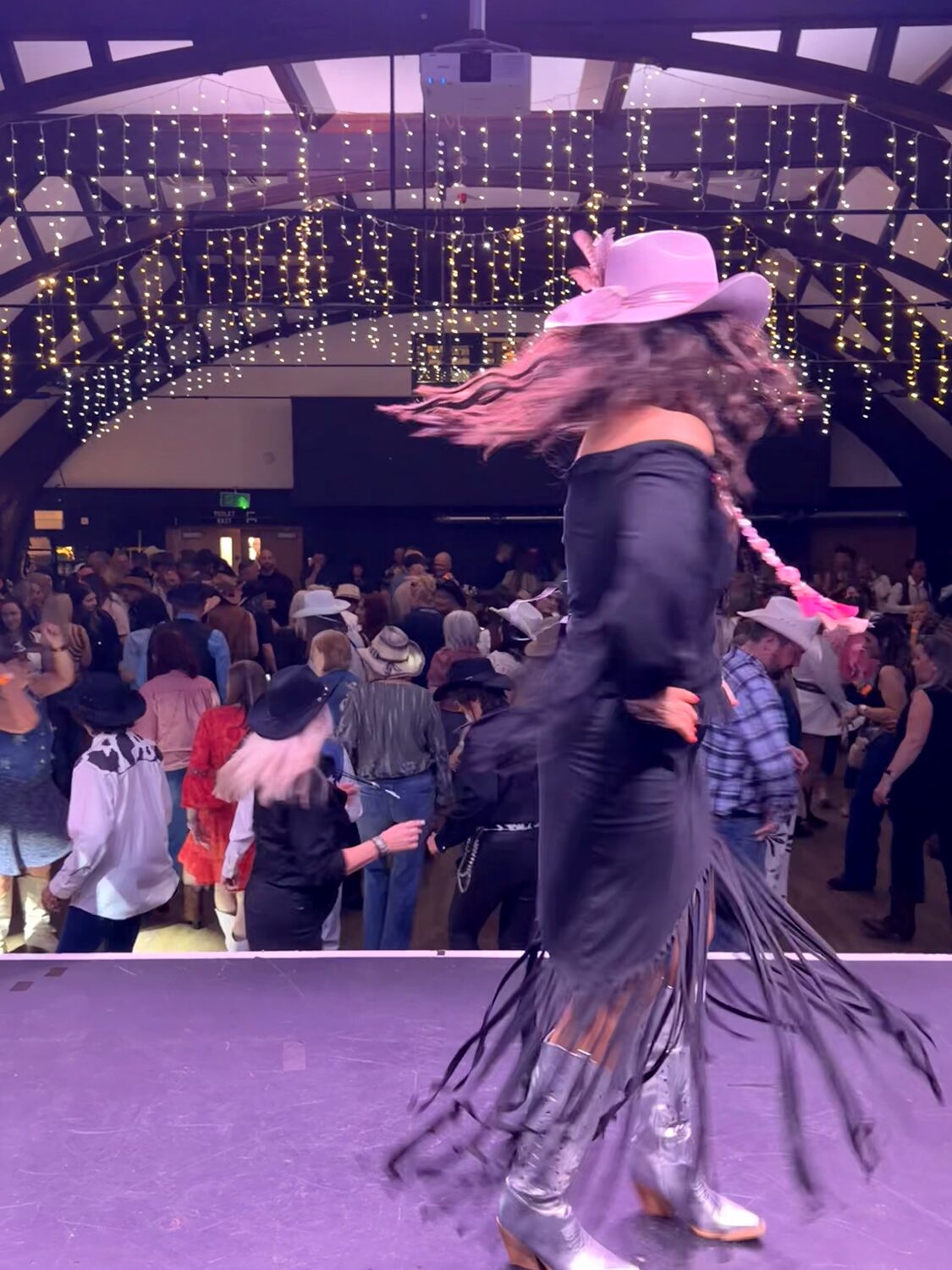 Line dancing class